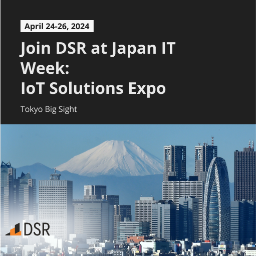 DSRはJapan IT Weekに出展します。
